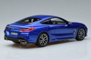 BMW M850i G15 Blå Metallic Norev 1:18 183286 Metal — billede 3 af 7