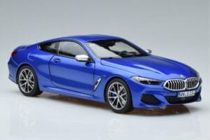 BMW M850i G15 Blå Metallic Norev 1:18 183286 Metal — billede 5 af 7