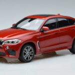 BMW X6M F86 Rød Norev 1:18 183242 Metal