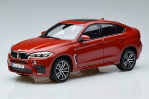 BMW X6M F86 Rød Norev 1:18 183242 Metal