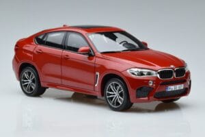 BMW X6M F86 Rød Norev 1:18 183242 Metal — billede 5 af 7