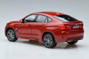 BMW X6M F86 Rød Norev 1:18 183242 Metal — billede 6 af 7