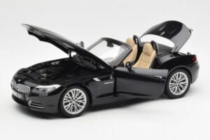 BMW Z4 E89 Spider Sort Metallic Kyosho 1:18 08771BK Metal — billede 2 af 9