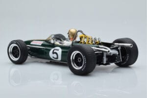 Brabham BT20 Repco #5 J. Brabham Mexico GP 1966 MCG 1:18 MCG18608F Metal — billede 5 af 6