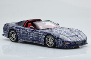 Chevrolet Callaway C12 Corvette MUKO Artcar AUTOart 1:18 71014 Metal — billede 7 af 9