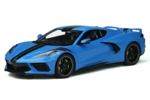 Chevrolet Corvette C8 Rapid Blå GT Spirit 1:18 GT286 Resin — billede 2 af 7