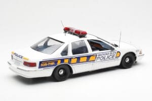 Chevrolet Caprice Watkins Glen Politi UT Models 1:18 21028 Metal — billede 2 af 6
