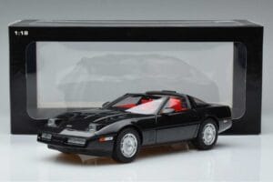 Chevrolet Corvette C4 Sort AUTOart 1:18 71242 Metal — billede 8 af 8