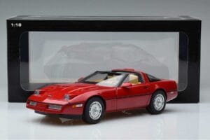 Chevrolet Corvette C4 Rød AUTOart 1:18 71241 Metal — billede 8 af 8