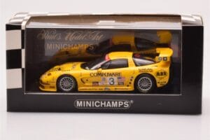 Chevrolet Corvette C5R #3 O. Gavin / J. O'Connell / R. Fellows Sebring 12 Hours 2003 Minichamps 1:43 400031403 Metal — billede 4 af 4