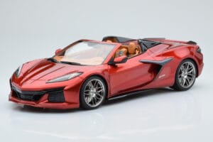 Chevrolet Corvette C8 Z06 Cabriolet Rød Mist GT Spirit 1:18 GT402