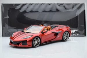 Chevrolet Corvette C8 Z06 Cabriolet Rød Mist GT Spirit 1:18 GT402 Resin — billede 5 af 5