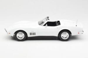 Chevrolet Corvette C3 Cabriolet Can-Am Hvid Norev 1:18 189038 Metal — billede 3 af 6