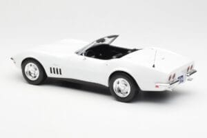 Chevrolet Corvette C3 Cabriolet Can-Am Hvid Norev 1:18 189038 Metal — billede 5 af 6