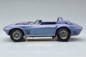 Chevrolet Corvette Grand Sport Roadster Laguna Seca Himmelblå Exoto 1:18 EXPRM00080 Metal — billede 4 af 9