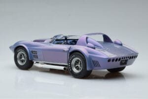 Chevrolet Corvette Grand Sport Roadster Laguna Seca Himmelblå Exoto 1:18 EXPRM00080 Metal — billede 6 af 9