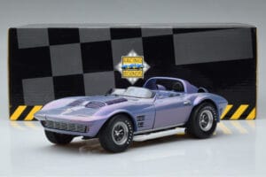 Chevrolet Corvette Grand Sport Roadster Laguna Seca Himmelblå Exoto 1:18 EXPRM00080 Metal — billede 9 af 9
