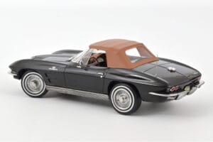 Chevrolet Corvette C2 Sting Ray Cabriolet Norev 1:18 189055 Metal — billede 2 af 3