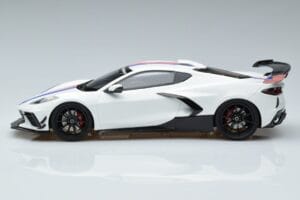 Chevrolet Hennessey Corvette C8 Arctic Hvid GT Spirit 1:18 GT317 Resin — billede 3 af 6