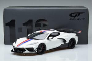 Chevrolet Hennessey Corvette C8 Arctic Hvid GT Spirit 1:18 GT317 Resin — billede 6 af 6