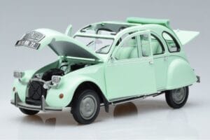 Citroen 2CV 6 Club Grøn Norev 1:18 181486 Metal — billede 2 af 7