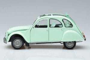 Citroen 2CV 6 Club Grøn Norev 1:18 181486 Metal — billede 4 af 7