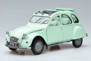 Citroen 2CV 6 Club Grøn Norev 1:18 181486 Metal