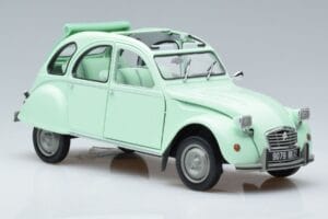 Citroen 2CV 6 Club Grøn Norev 1:18 181486 Metal — billede 5 af 7