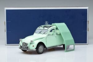 Citroen 2CV 6 Club Grøn Norev 1:18 181486 Metal — billede 7 af 7