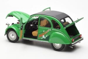 Citroen 2CV Saussente Grøn Minichamps 1:18 153111503 Metal — billede 5 af 8