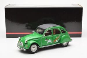 Citroen 2CV Saussente Grøn Minichamps 1:18 153111503 Metal — billede 8 af 8