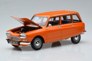 Citroen Ami 8 Break Tenere Orange Norev 1:18 181674 Metal — billede 2 af 7