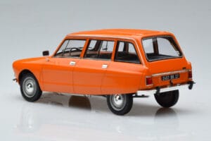 Citroen Ami 8 Break Tenere Orange Norev 1:18 181674 Metal — billede 6 af 7