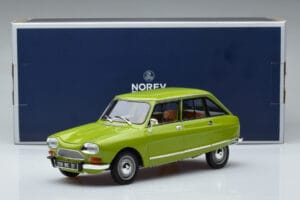 Citroen Ami 8 Club Iris Grøn Norev 1:18 181677 Metal — billede 7 af 7