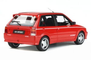 Citroen AX Sport Rød Otto 1:18 OT799 Resin — billede 2 af 5