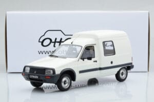 Citroen C15 E Hvid Otto 1:18 OT956B Resin — billede 6 af 6
