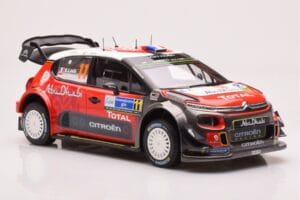 Citroen C3 WRC #11 S. Loeb / D. Elena Rally Mexico 2018 Norev 1:18 181638 Metal — billede 4 af 6
