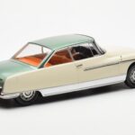 Citroen DS 21 Le Leman Cabriolet Elfenben og Grøn Norev 1:18 - image 2 of 6