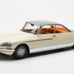 Citroen DS 21 Le Leman Cabriolet Elfenben og Grøn Norev 1:18
