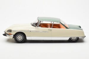 Citroen DS 21 Le Leman Cabriolet Elfenben og Grøn Norev 1:18 181751 Metal — billede 3 af 6