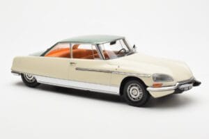 Citroen DS 21 Le Leman Cabriolet Elfenben og Grøn Norev 1:18 181751 Metal — billede 4 af 6