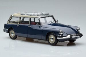 Citroen ID 19 Break Orient Blå Norev 1:18 181770 Metal — billede 6 af 9