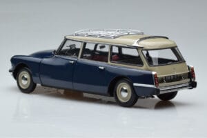 Citroen ID 19 Break Orient Blå Norev 1:18 181770 Metal — billede 7 af 9