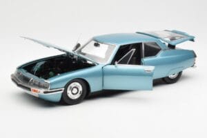 Citroen SM Lyseblå Metallic Norev 1:18 181589 Metal — billede 2 af 8