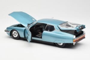 Citroen SM Lyseblå Metallic Norev 1:18 181589 Metal — billede 5 af 8