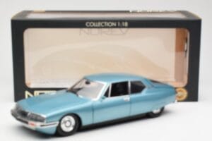 Citroen SM Lyseblå Metallic Norev 1:18 181589 Metal — billede 8 af 8
