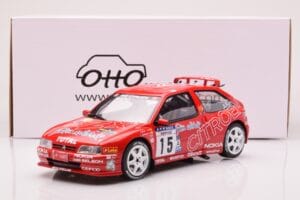 Citroen ZX Kitcar #15 J. Puras / C. Del Barrio Rally Catalunya Costa Brava 1997 Otto 1:18 OT432 Resin — billede 6 af 6