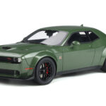 Dodge Challenger R/T SCAT Pack Widebody Grøn GT Spirit 1:18