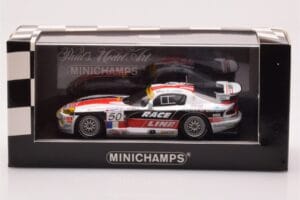 Dodge Viper GTS-R #50 C. Bouchut / Goueslard / Vosse 24 Hours of Le Mans 2002 Minichamps 1:43 400021450 Metal — billede 4 af 4