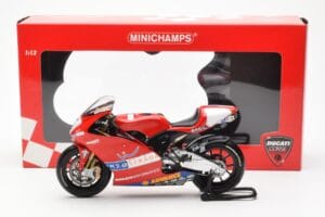 Ducati Desmosedici MotoGP Prova 2002 Minichamps 1:12 122020099 Metal — billede 4 af 4